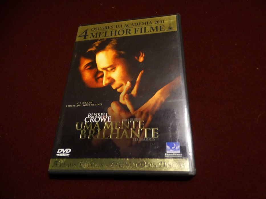 DVD-Uma mente brilhante-Russel Crowe-Edição 2 discos