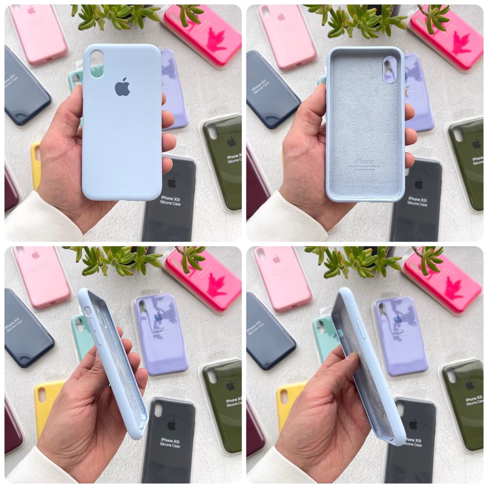 Чехол Silicone case для iPhone XR | на айфон Хр (Арт Х)