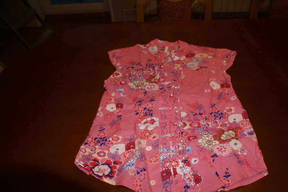 Retro River Island 36 (S) Boho Bluzka elegancka