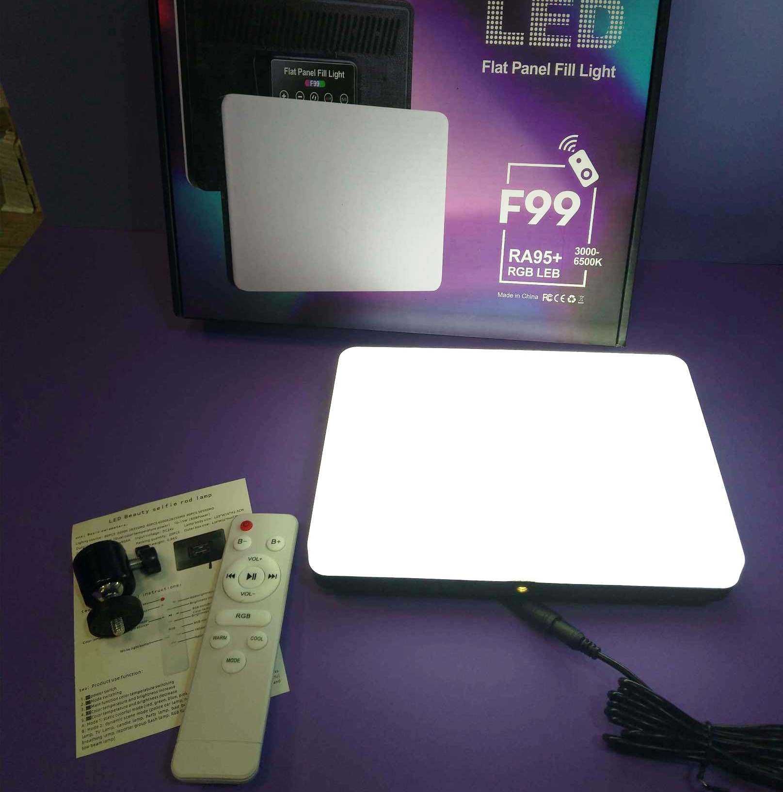 Led Rgb освітлення для відео фотостудії F99 пульт ду 40Вт