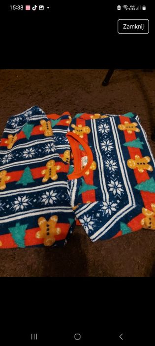 Piżama świąteczna