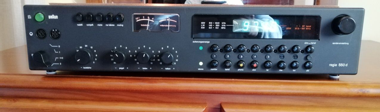 Braun regie 550d receiver