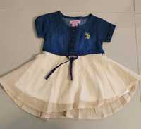 U.S. polo by Ralph Lauren sukienka 3-6 m