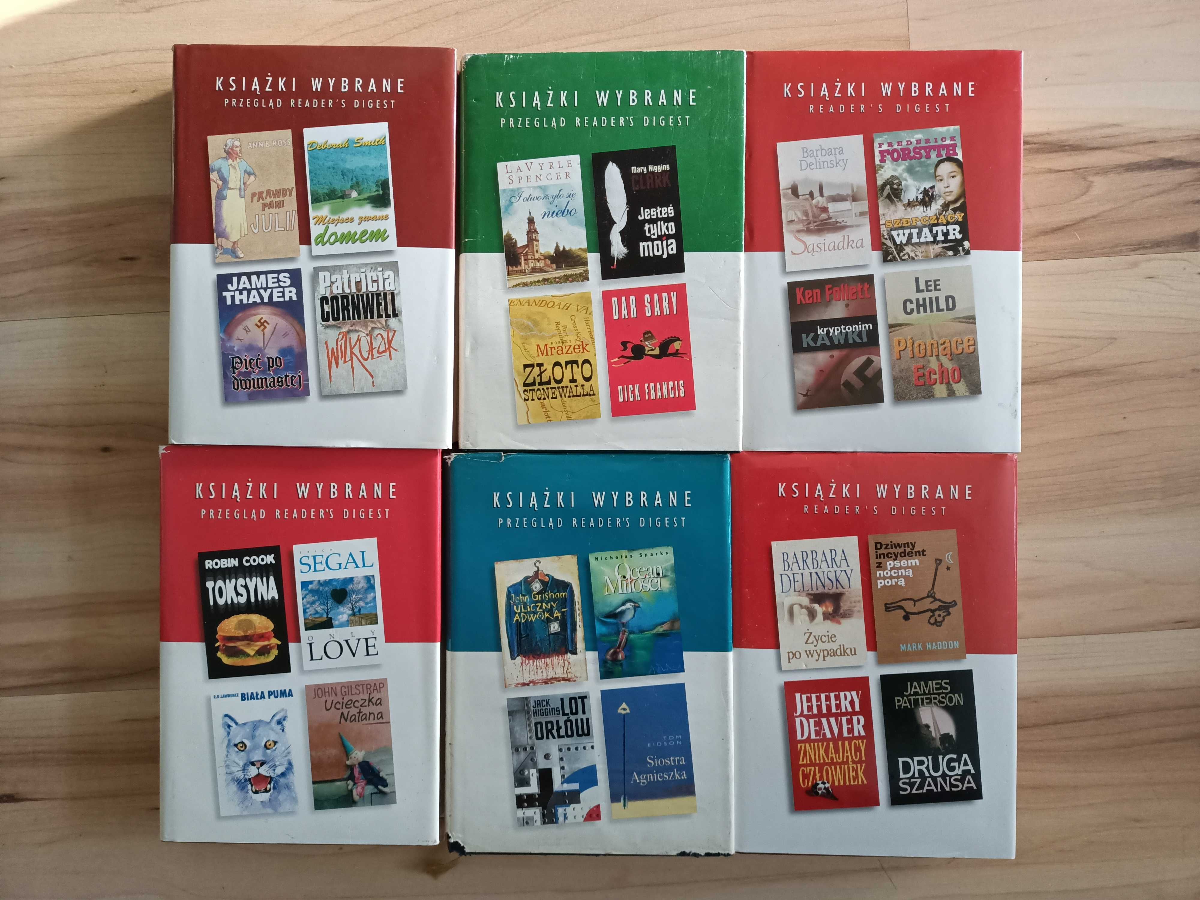 6 x Książki wybrane Reader's Digest