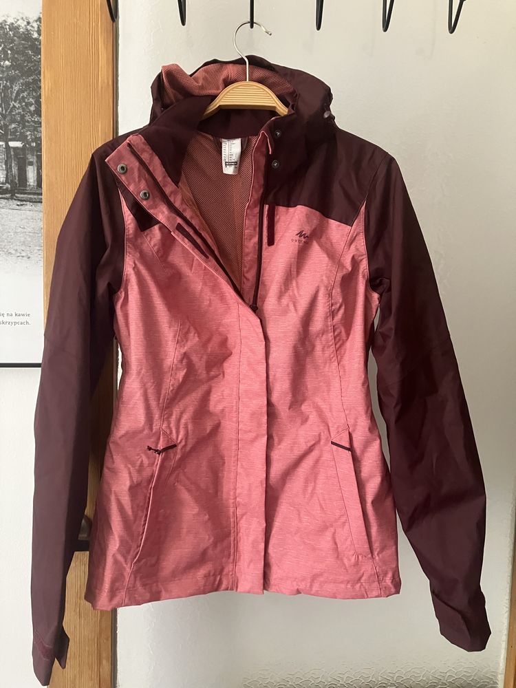 Decathlon kurtka wiatrowka dziewczęca Ouechua roz.XS