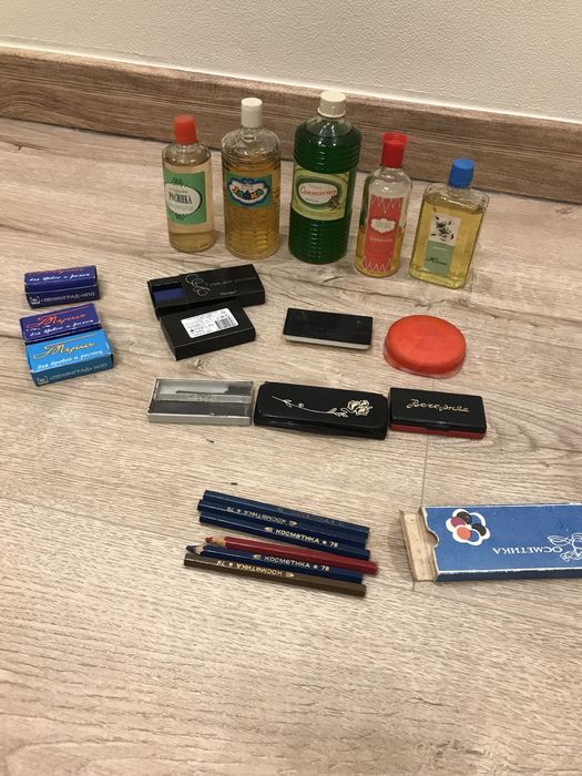 Тушь для ресниц Ленинград косметика СРСР