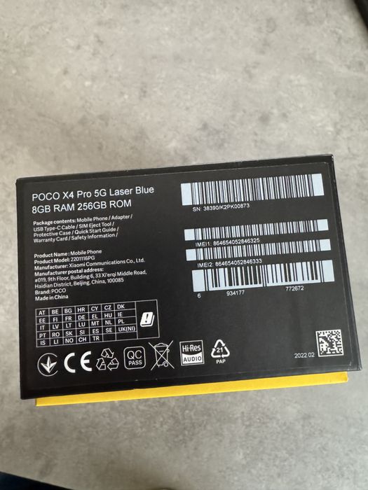 Poco x4 Pro 5G 8/256GB