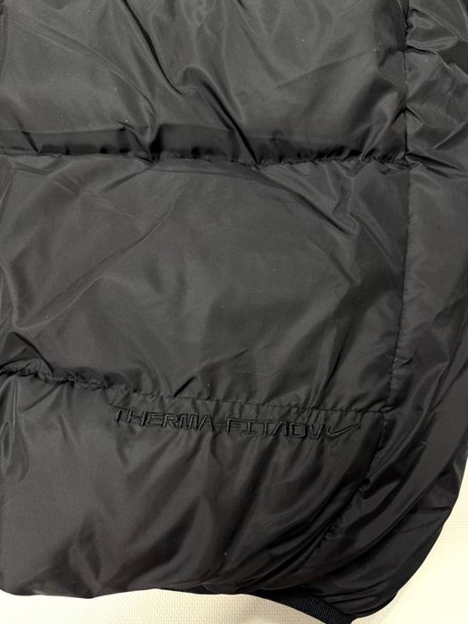 Куртка Nike Acg чорна Теплий пуховик чоловічий Найк асдж