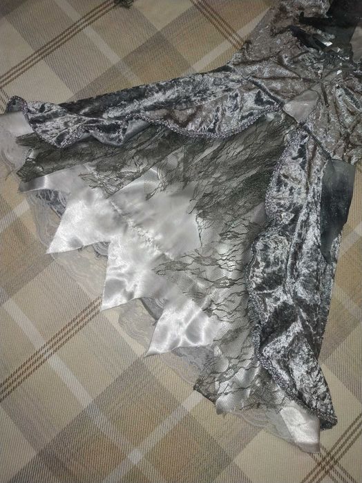 Плаття відьми, дракула, графиня, сукня на Хеловін оксамит