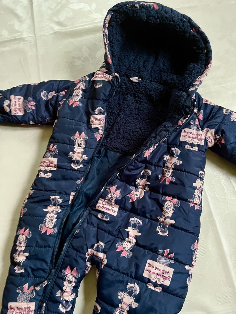 Kombinezon zimowy Disney Minie Mouse pikowany 86