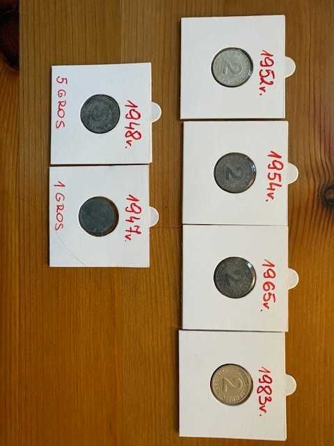 1 i 2 i 5 groschen  Austriia