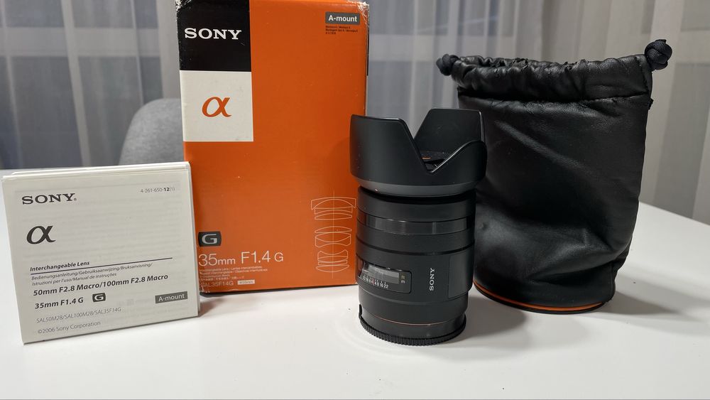 Sony 35mm f1.4 G (SAL-35F14G)