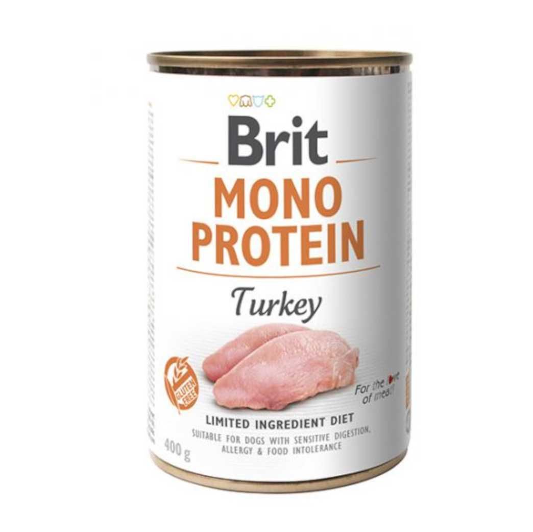 Brit Mono Protein Mix smaków 18x400g Monoproteinowa