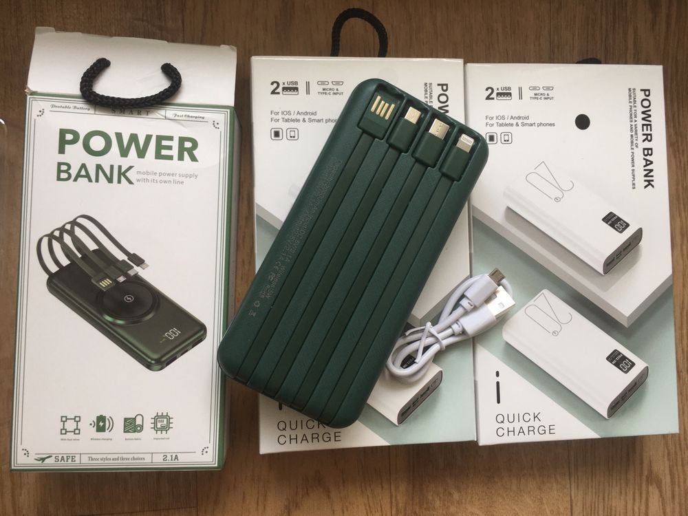 Повербанк 20000 mAh, Power Bank 20000 mAh.