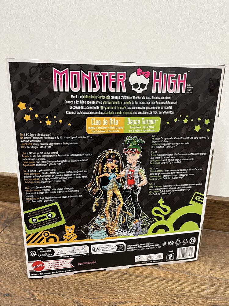 Cleo de Nile & Deuce Gorgon Creeproduction Monster High