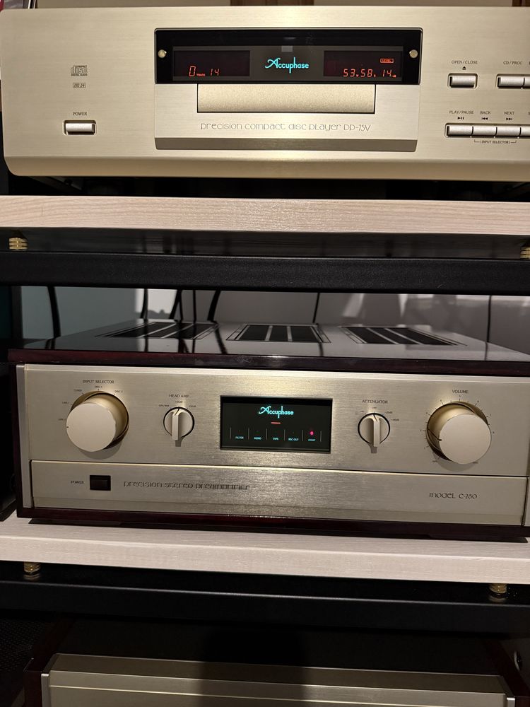 Accuphase C-280 i P800
