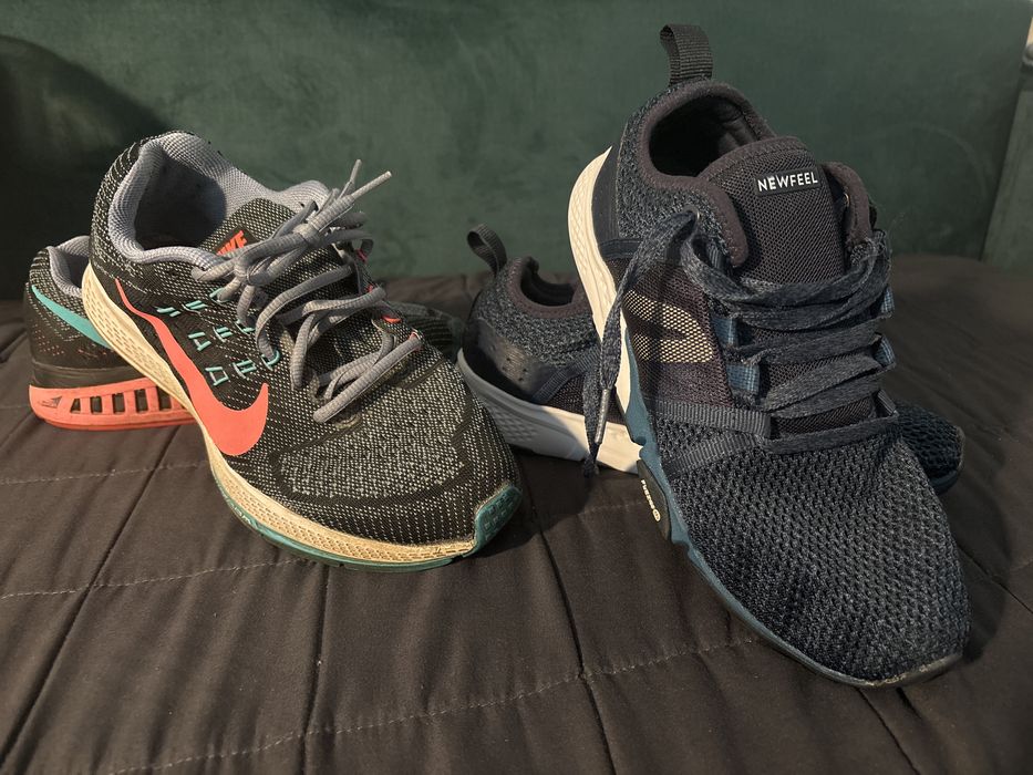 Zestaw ubrań damskich rozm. 36-38 + buty (NIKE, Decathlon newfeel)