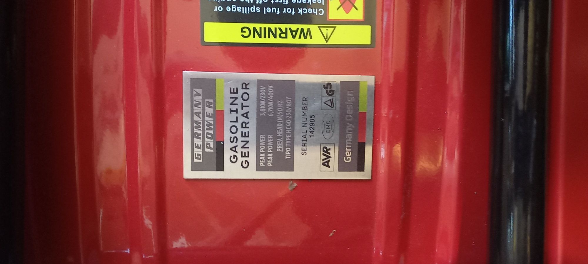 Generator prądotwórczy ZINEVALD nowy w foli