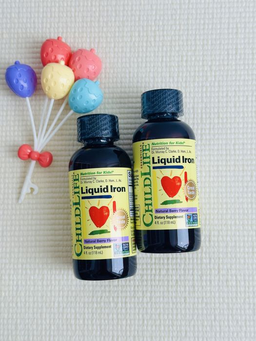 Железо для детей в жидком виде Childlife, вкус ягод, 118 мл, Харьков