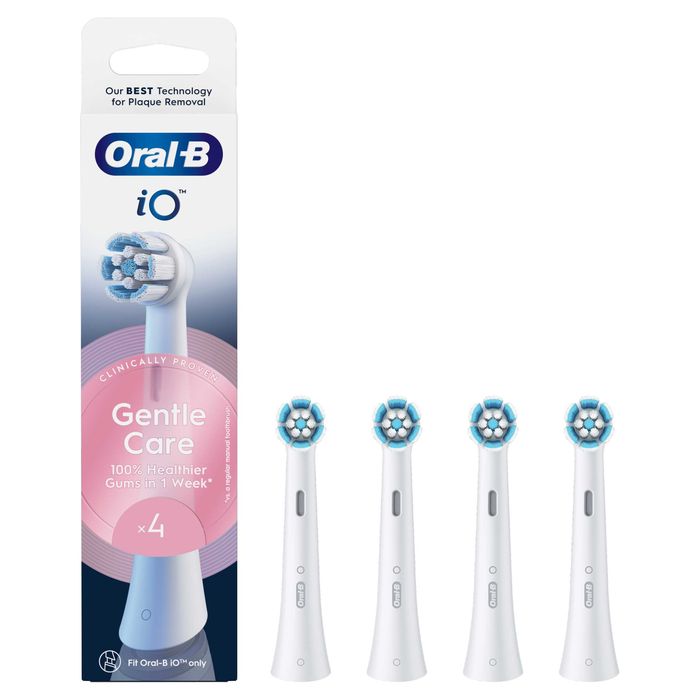 Końcówka szczoteczki Oral-B iO Gentle Care biały (4 szt.)