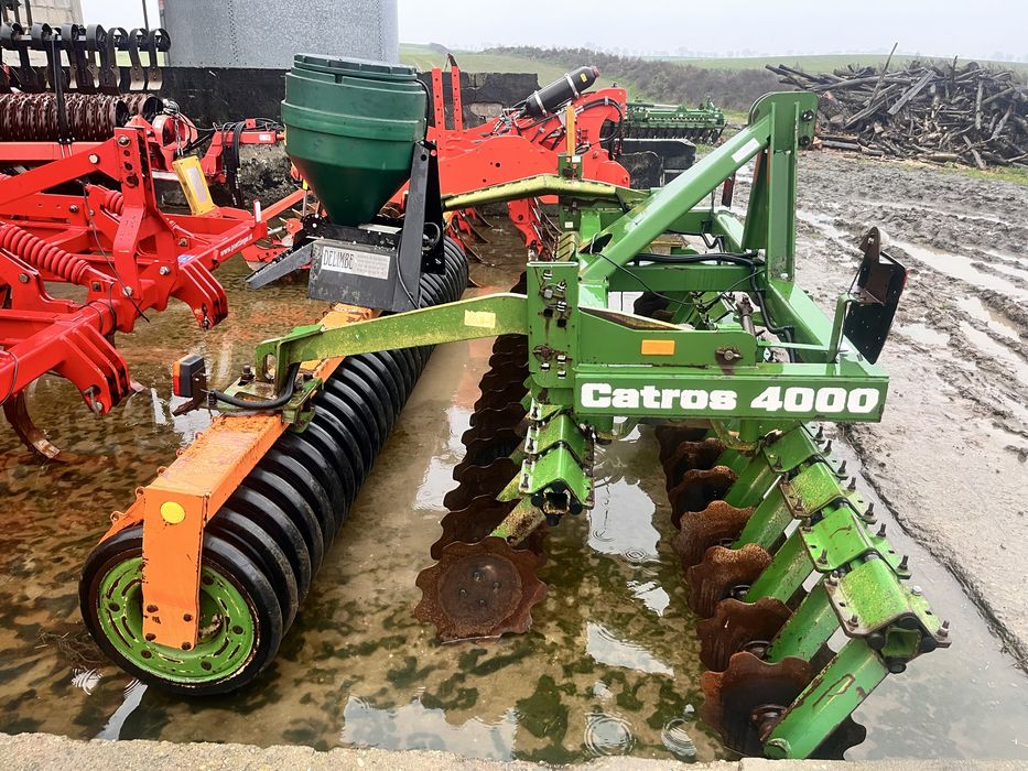 Brona talerzowa, agregat Amazone Catros 4000 nie kuhn, horsch, vaderst