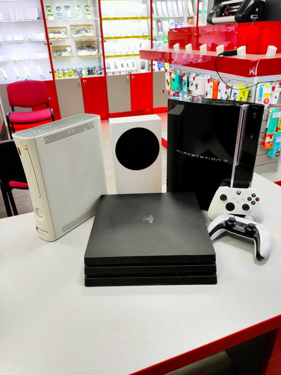 Ремонт ігрових приставок,консолей,джойстиків Sony,X-Box, Nintendo терм