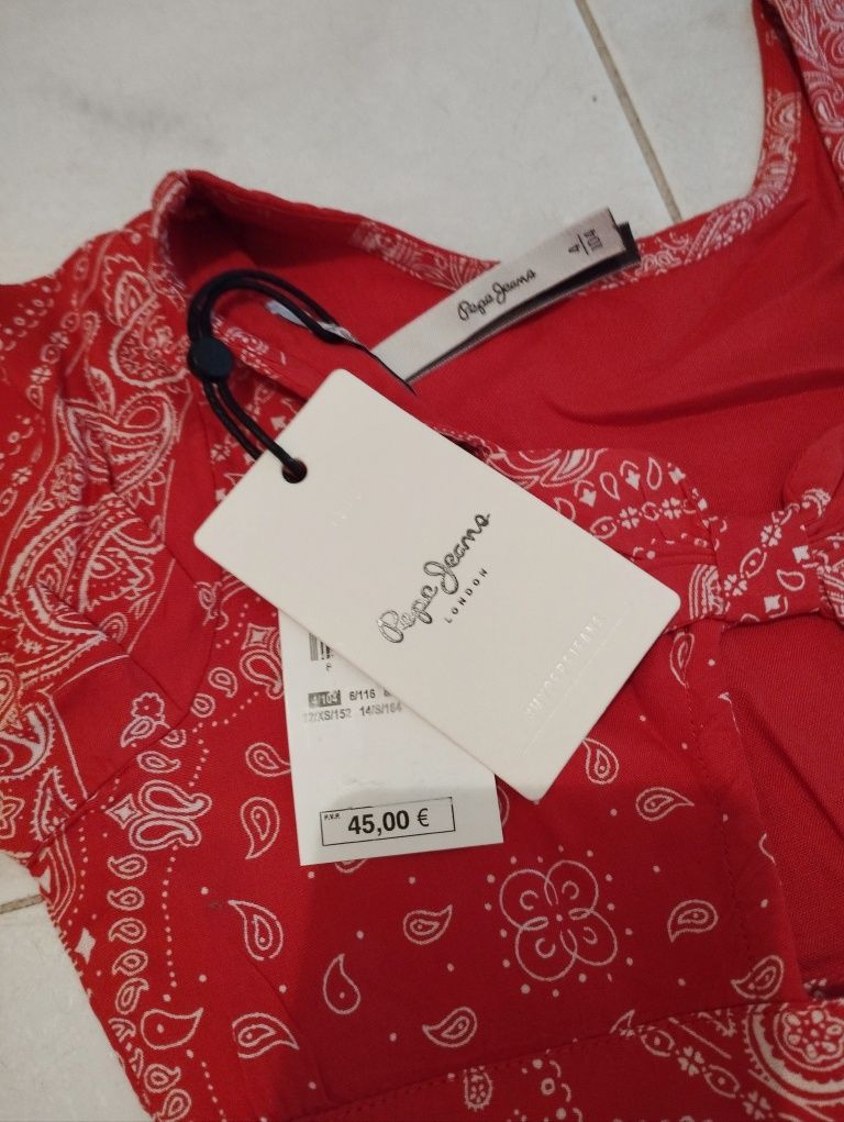 Vestido Pepe Jeans Novo - 4 anos