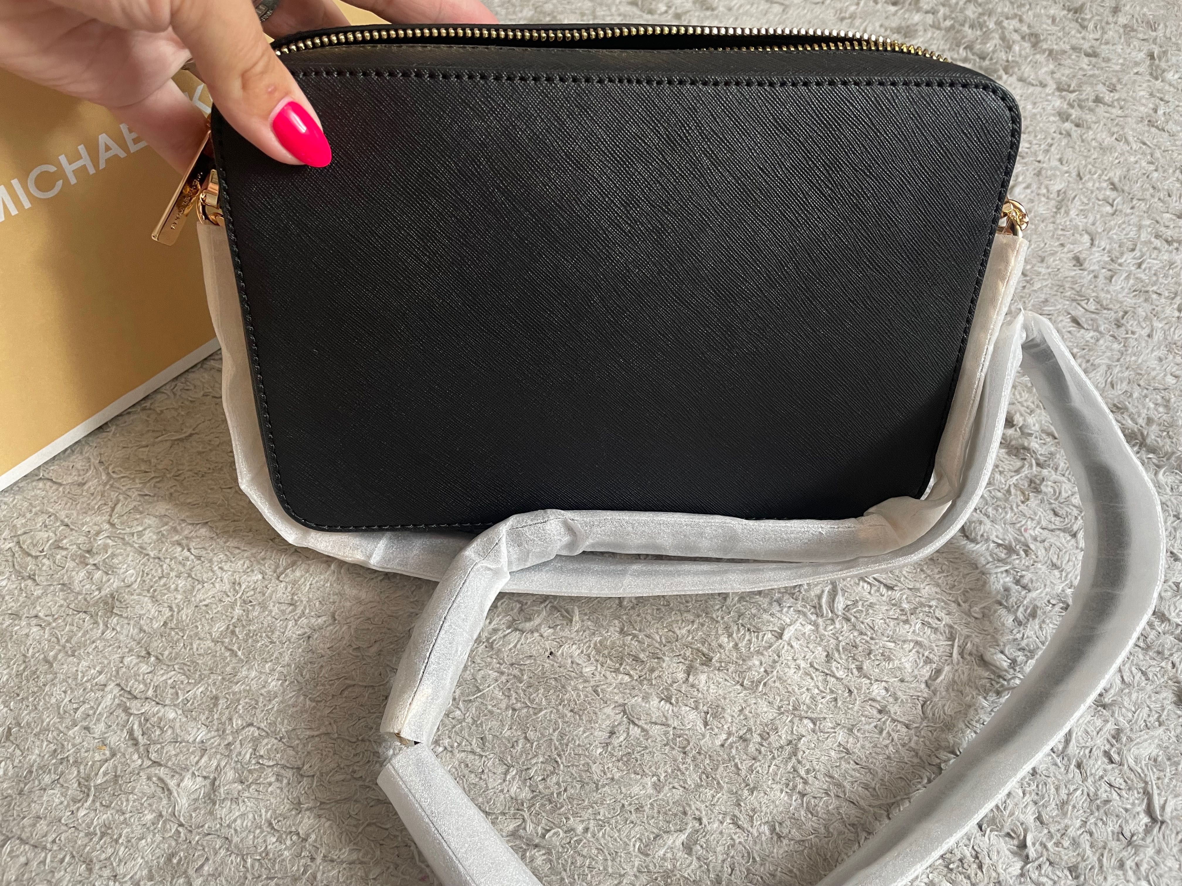 Nowa torebka Michael Kors crossbody czarna z metkami