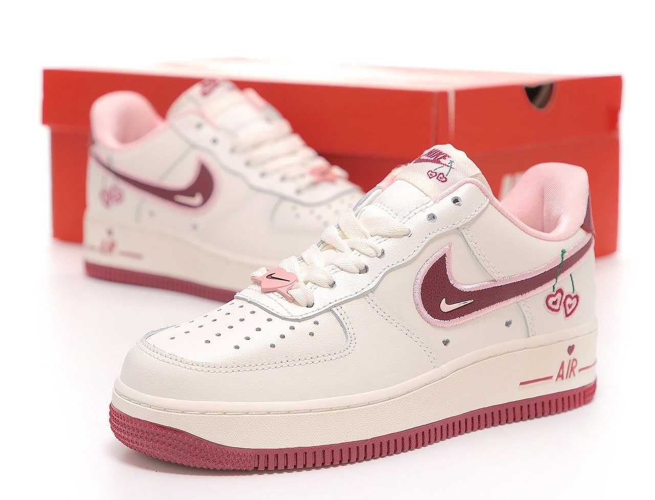 Женские кроссовки Nike Air Force 1 Low Valentine's Day 36-41 Хит! Топ