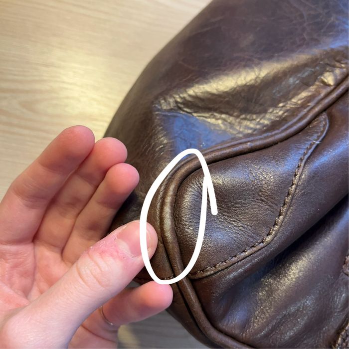 Справжня Шкіряна Сумка Vintage Real Leather Bag