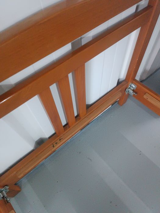 Cama Individual com Estrado e Colchão