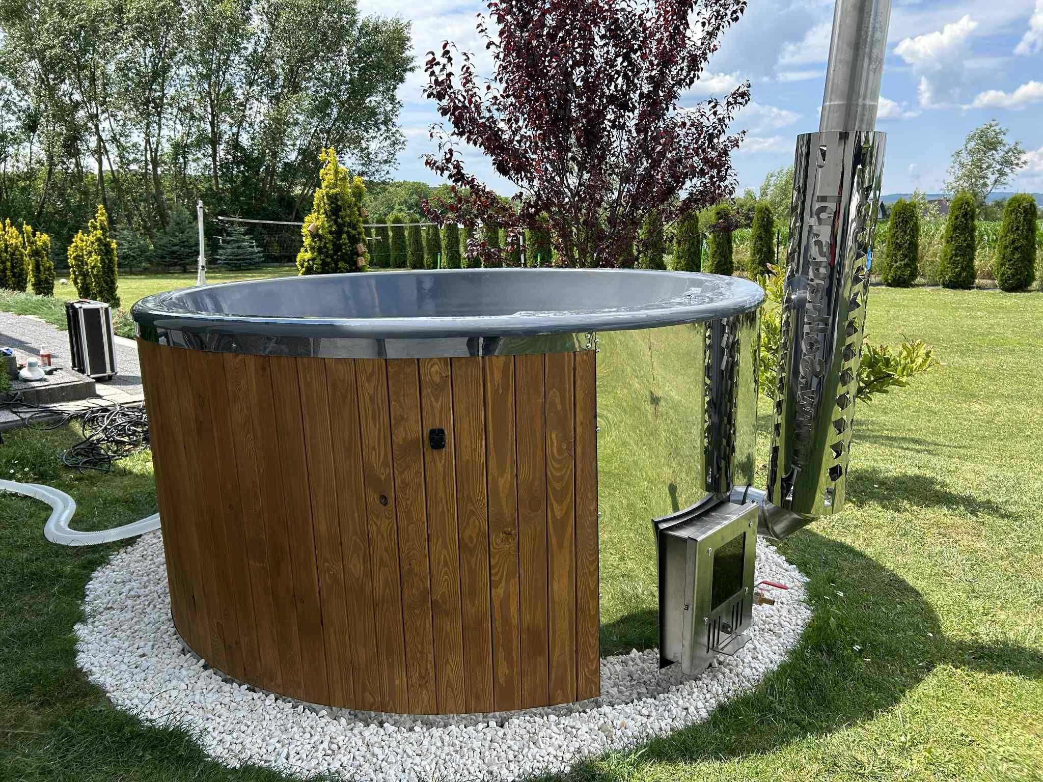 Balia ogrodowa z hydromasażem GOTOWA! Szybka dostawa!