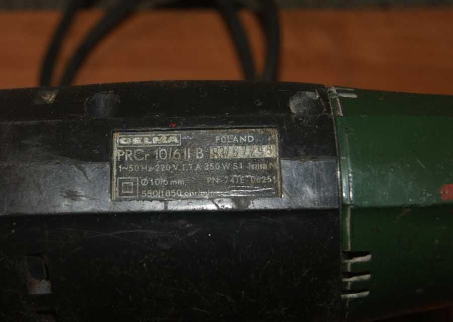 Stara Wiertarka PRL Celma PRCr 10/6 II B Sprawna