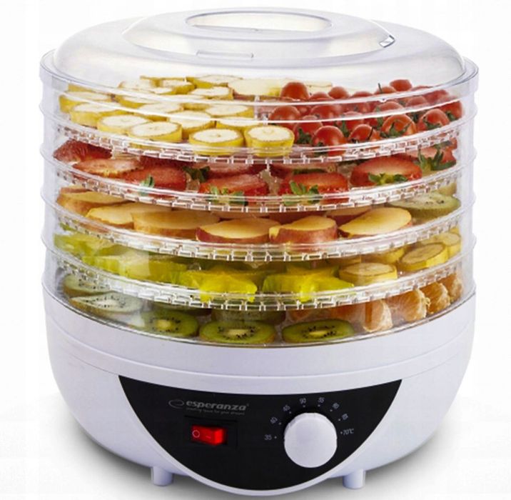 Suszarka do Grzybów Mięsa Owoców Spożywcza 250 W 5 SIT MOCNA DUŻA