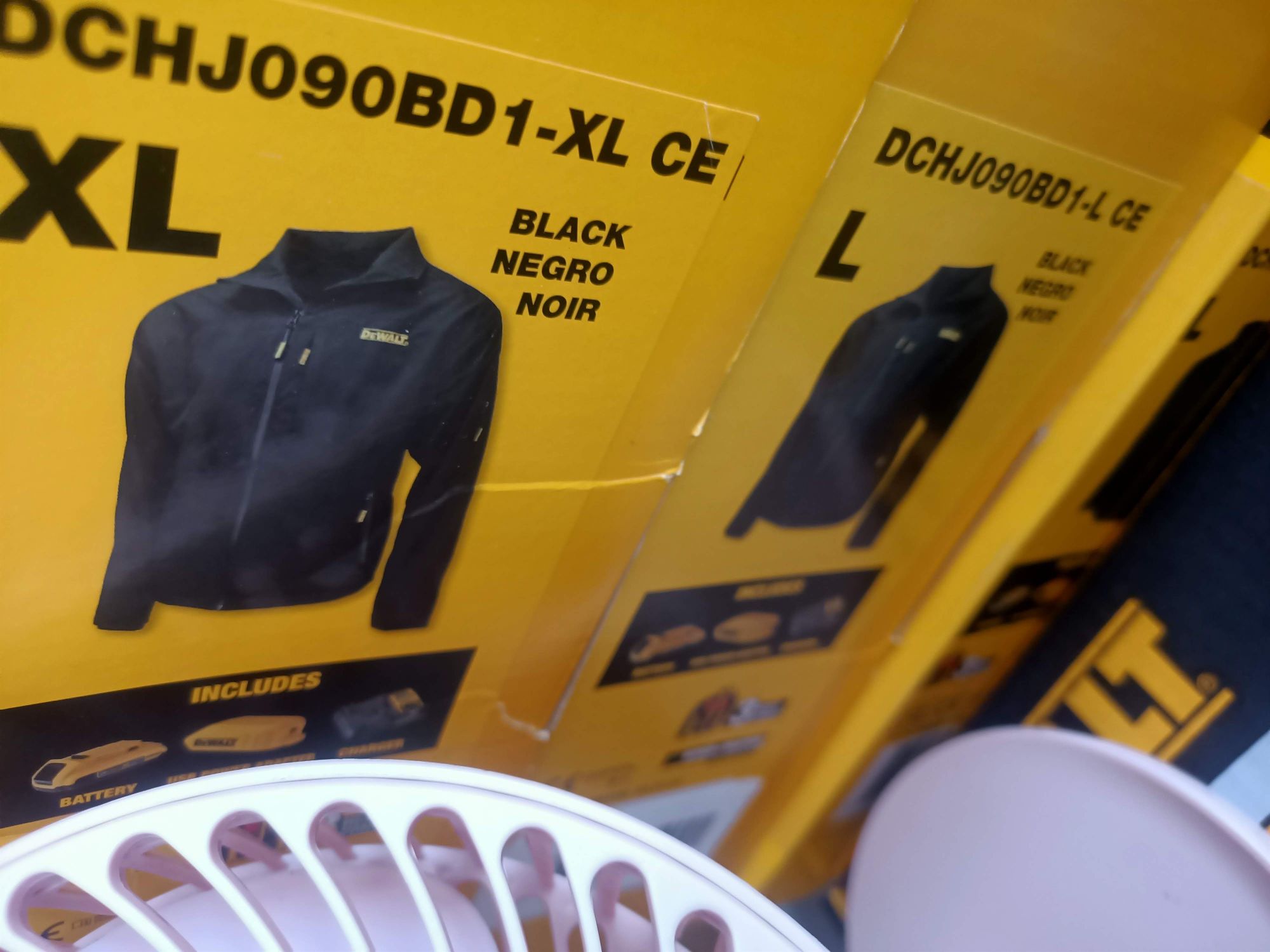 Nowa oryginalna podgrzewana kurtka DeWalt wraz z baterią ,ład