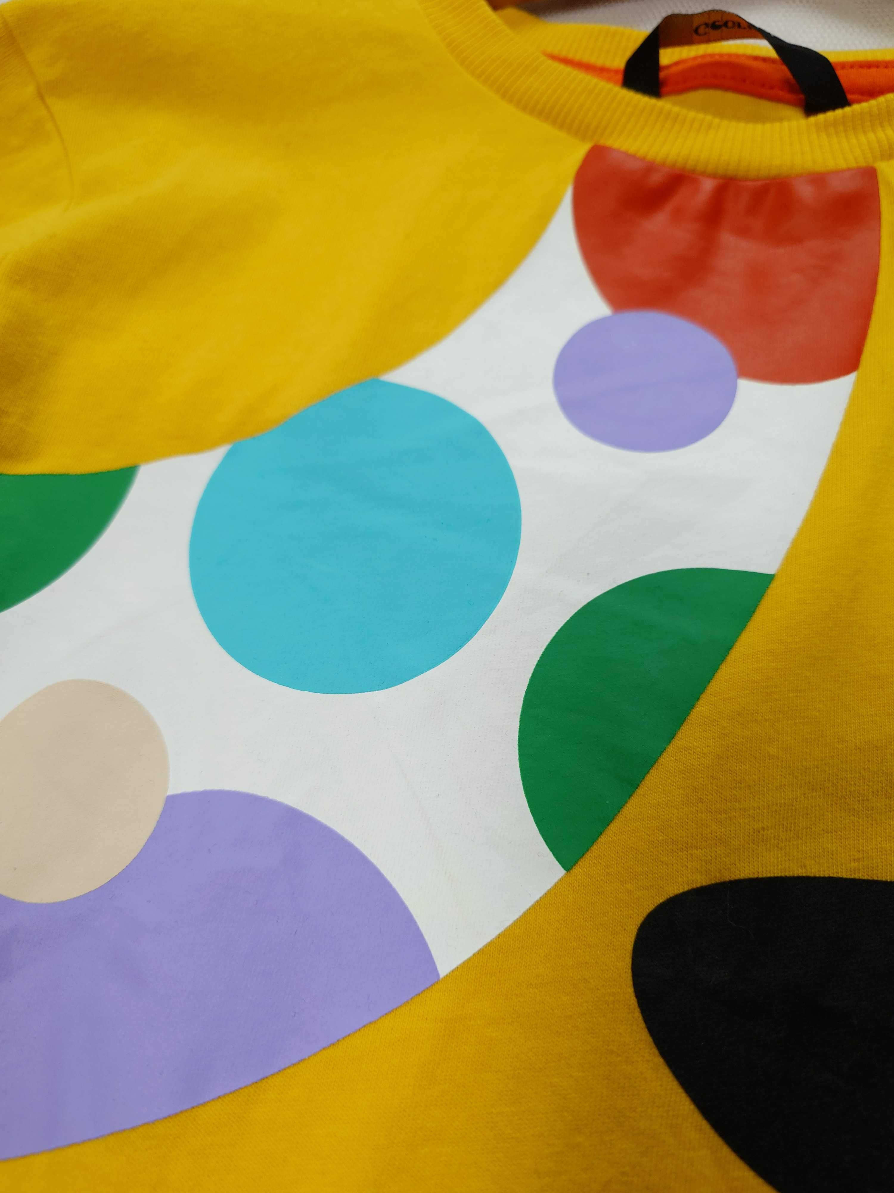 Żółta koszulka z motywem Pudsey George 146