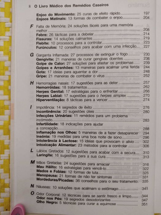 O livro médico dos remédios caseiros 
Edição: Parsons- Waltson- Press