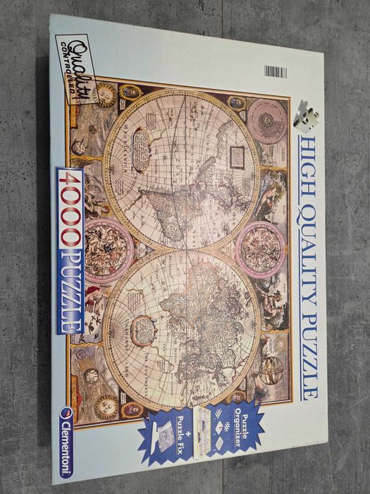 Puzzle Clementoni 4000 Old Map Stara Mapa