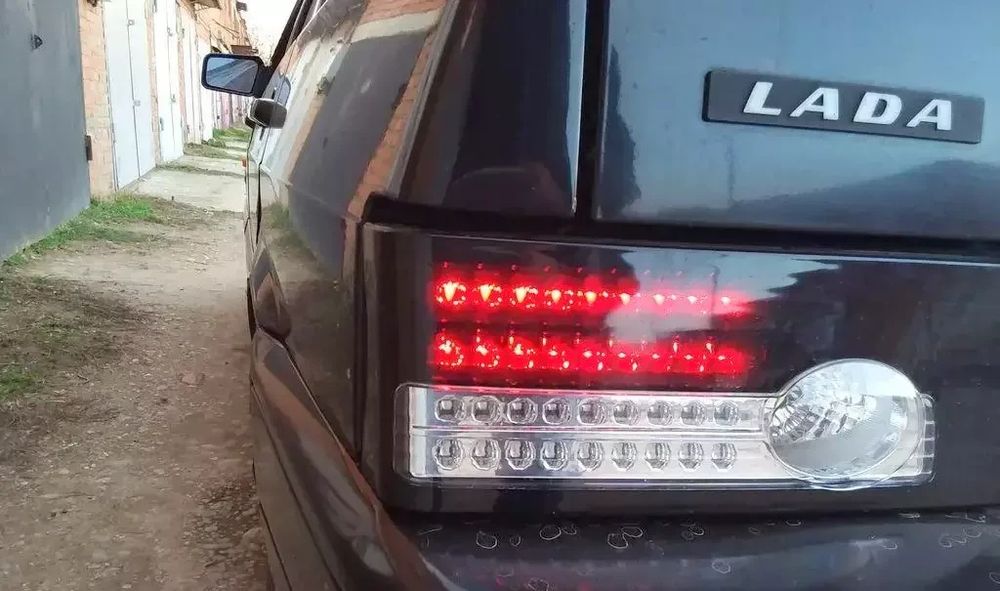 Задние фонари 2109 стопы 2108 2113 тюнинг