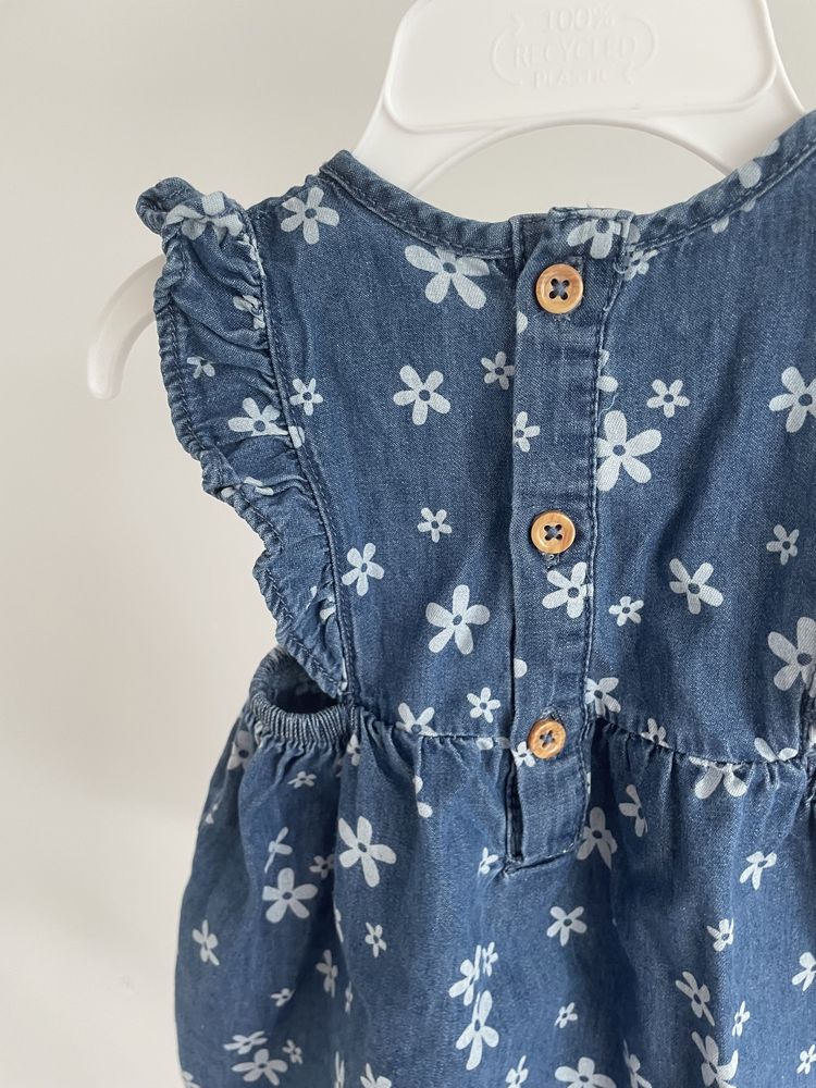Zestaw niemowlęcy dla dziewczynki Pepco sukienka+spodenki