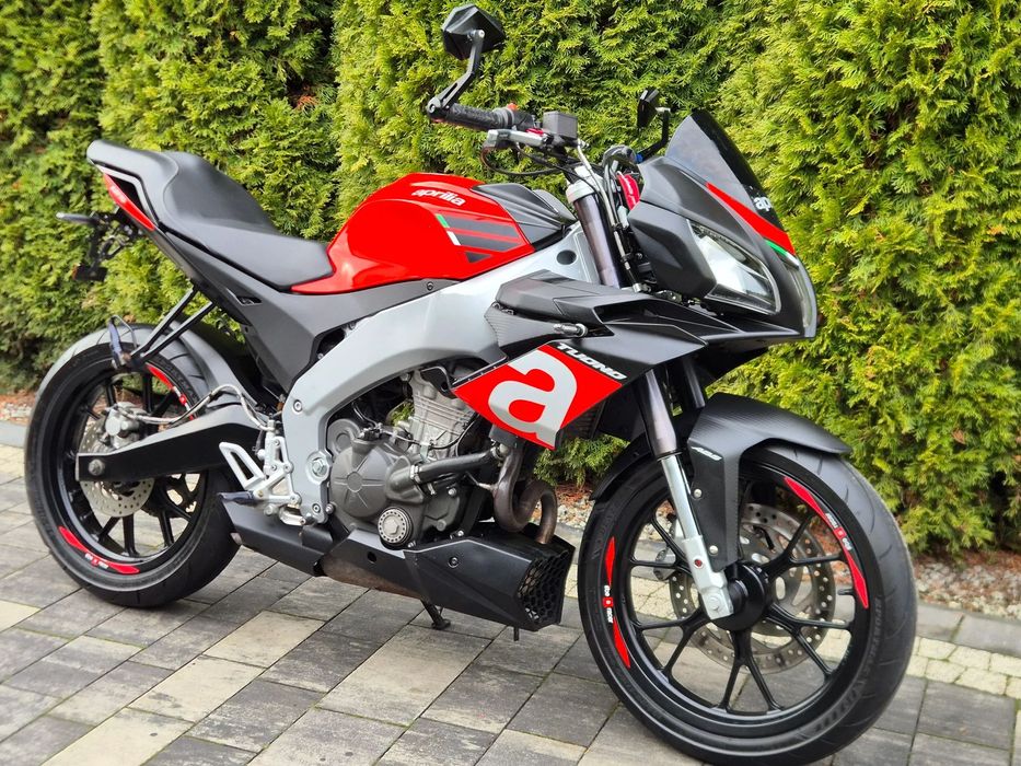 Aprilia Tuono 125 ABS # 18000 km 2017r Super Stan kat B a1