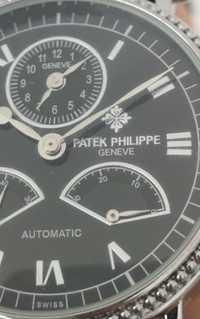 Relógio Pateck Philippe com duplo horário.