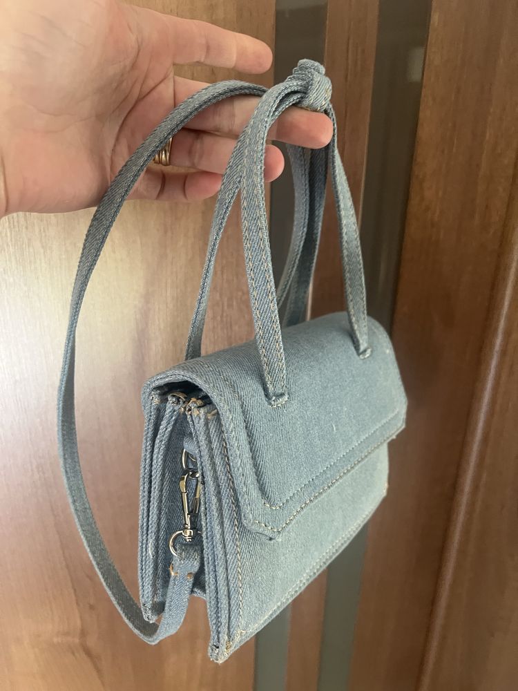 Джинсова сумочка Zara