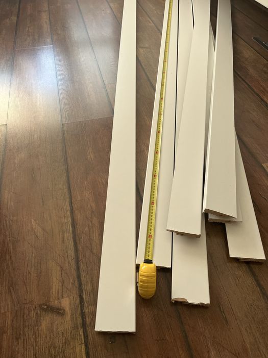 Listwy przypodłogowe białe MDF Golddoor