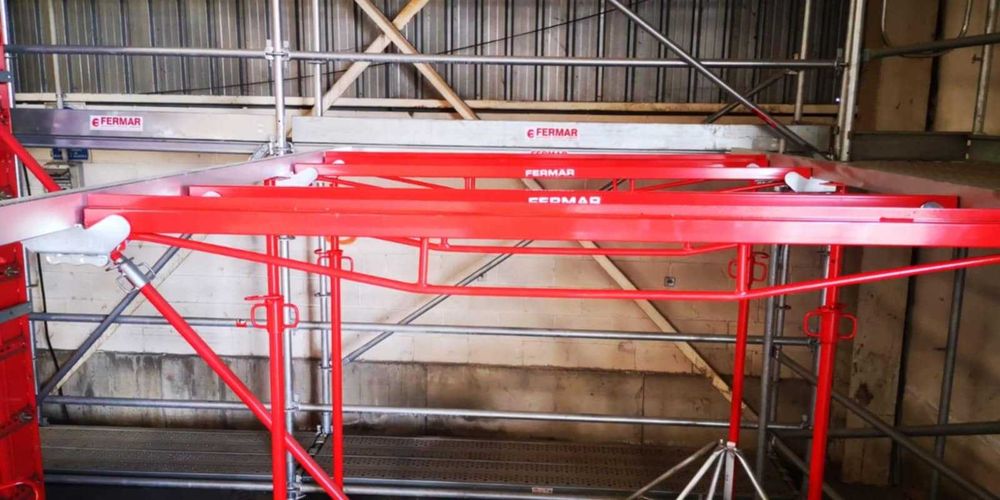 Cofragem de lage mecano e alumínio