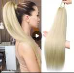 Длинный густой искусственный хвост