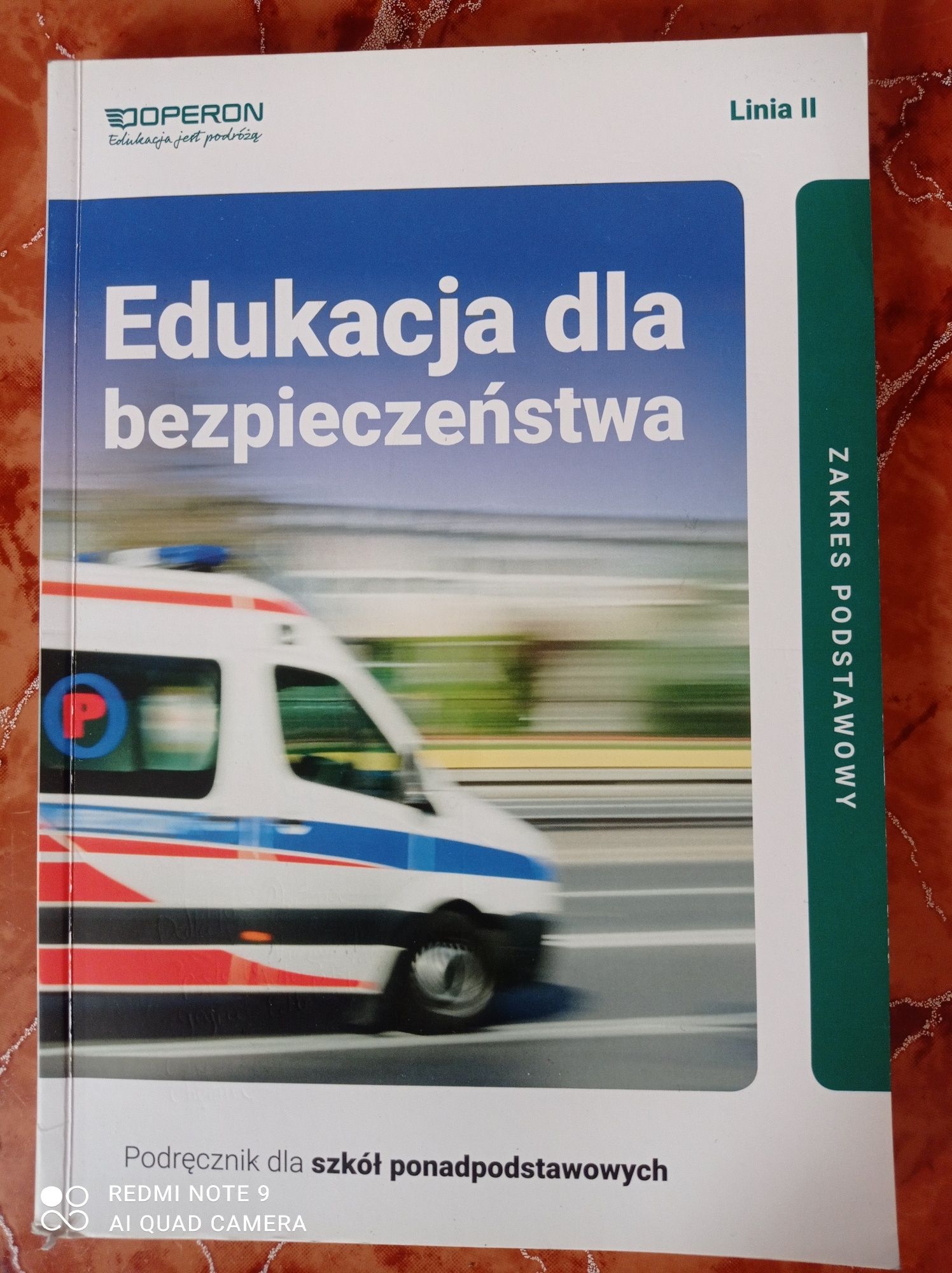 Książka do edukacji dla bezpieczeństwa klasa 1 liceum