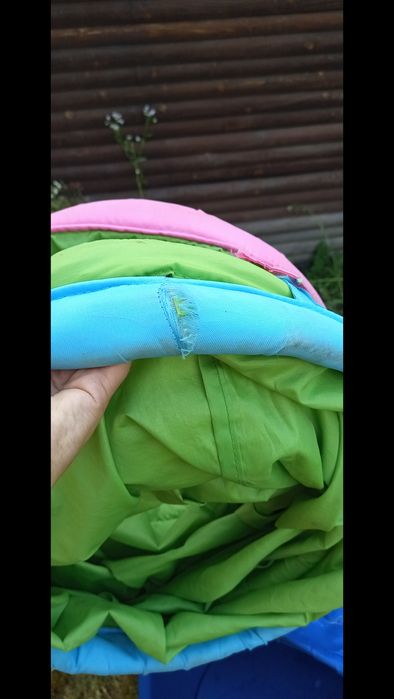 Fotel dziecięcy obrotowy Ikea lomsk jajo karuzela