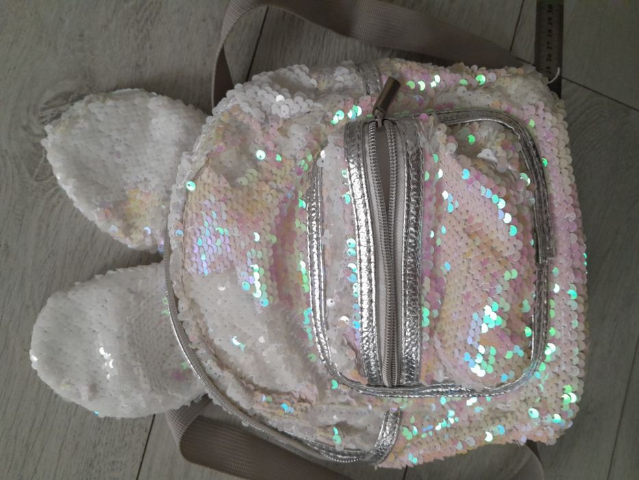 Placaczek zajączek w cekiny