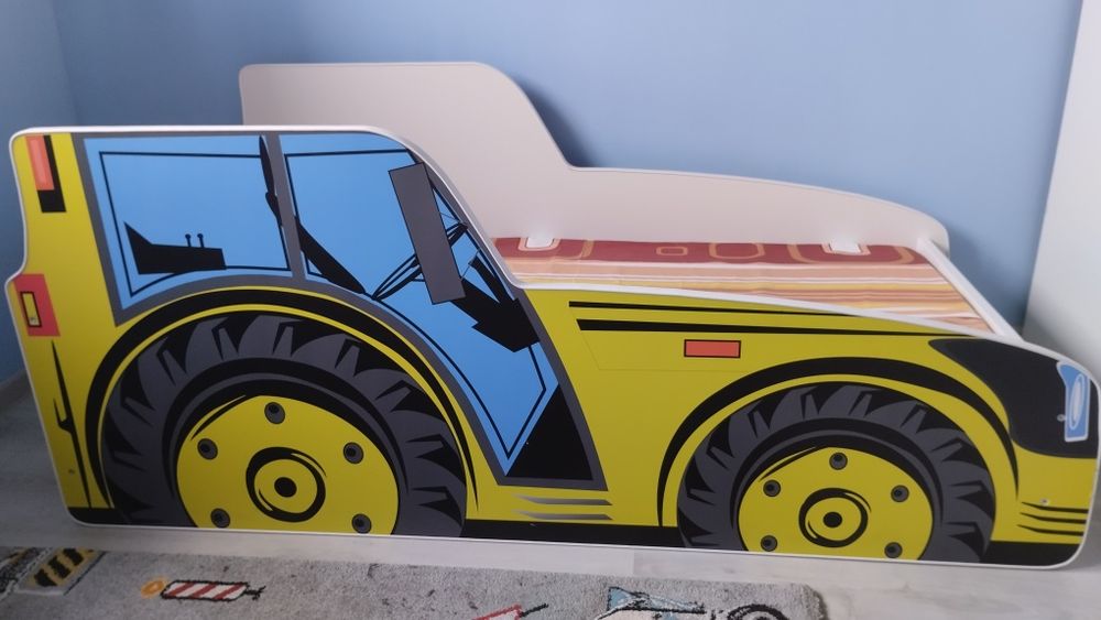 Łóżko dziecięce traktor